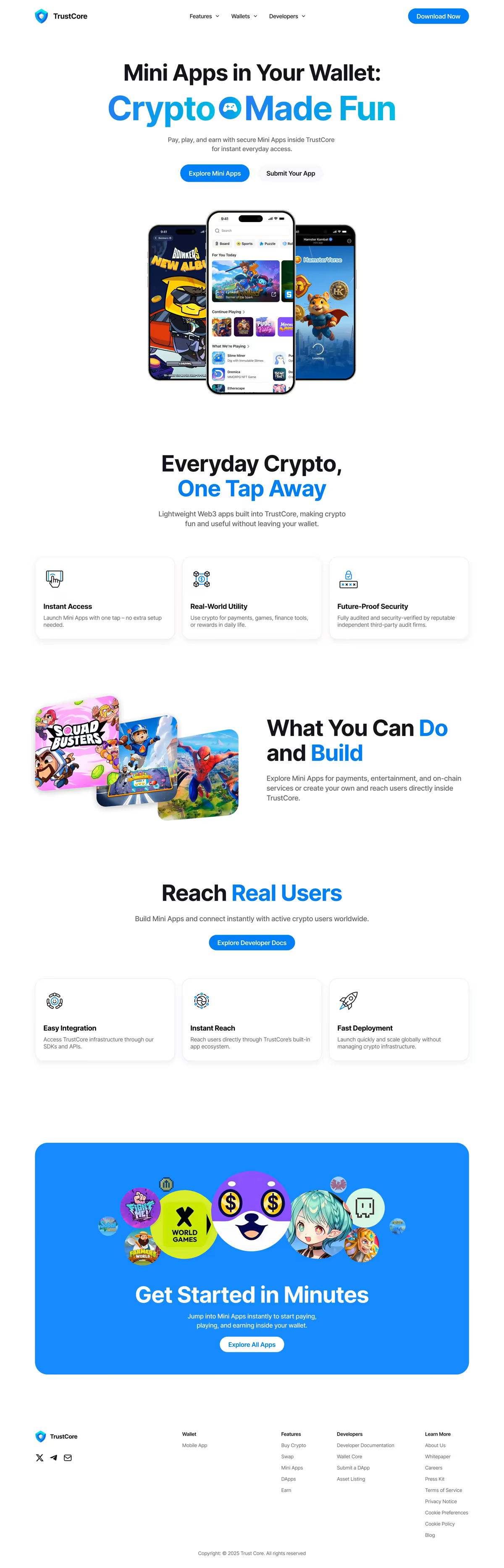 Mini Apps Mockup